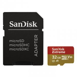 Karta pamięci MicroSDHC Extreme 32GB 100MB/s A1 - SanDisk