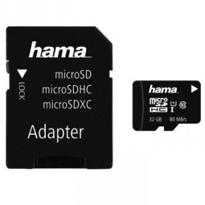 Karta pamięci MicroSDHC 32GB + adapter - Hama