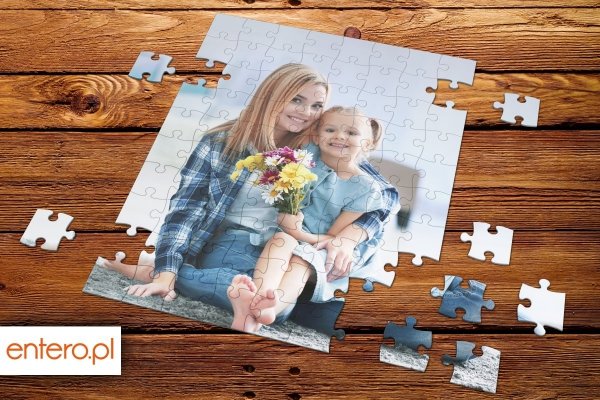 Puzzle 19x24 cm z ulubionym zdjęciem 110 elementów