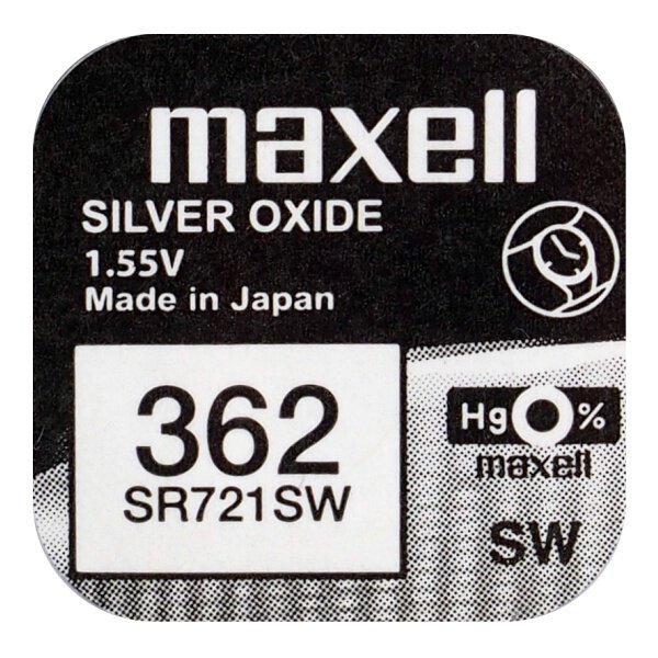 362 Bateria Maxell (Sr721Sw)