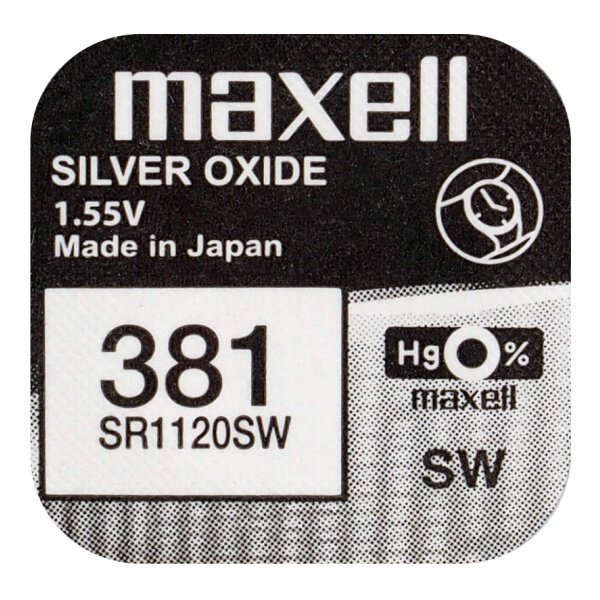 381 Bateria Maxell (Sr1120Sw)