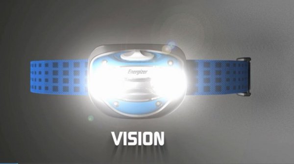 Latarka Energizer Czołówka Vision 3Aaa Niebieska 200