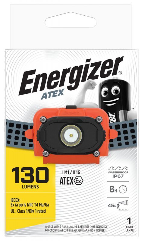 Latarka Energizer Czołówka Atex 3Aaa