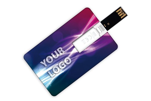 300 sztuk -pamięć USB z nadrukiem pendrive - karta kredytowa USB CC009