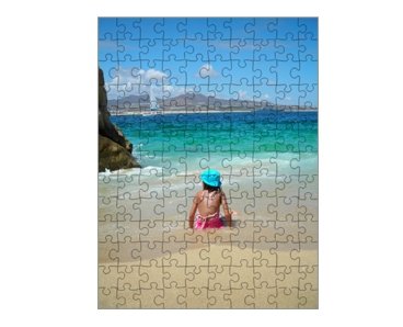 Puzzle 19x28 cm 96 elementów z ulubionym zdjęciem