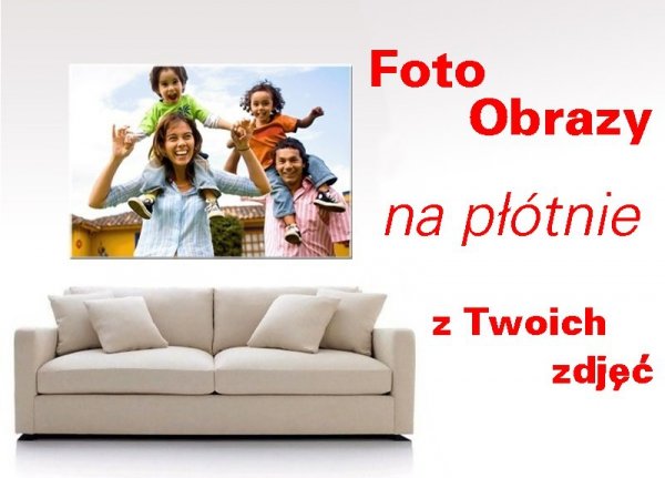 Fotoobraz 50x70 cm / 70x50 cm - obraz z twojego zdjęcia- darmowa dostawa