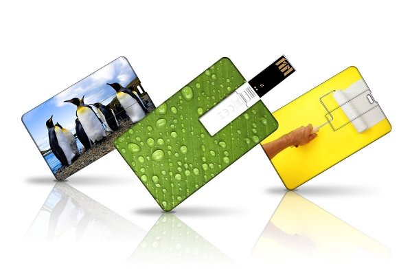 300 sztuk -pamięć USB z nadrukiem pendrive - karta kredytowa USB CC009