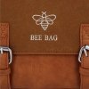 Dámská kabelka listonoška BEE BAG hnědá 1002S2024br2