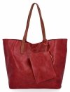 Dámská kabelka shopper bag Herisson bordová H8805