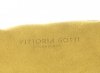 Kožené kabelka listonoška Vittoria Gotti žlutá V135