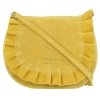 Kožené kabelka listonoška Vittoria Gotti žlutá V5998