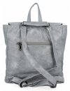 Dámská kabelka batůžek Hernan stříbrná HB0382