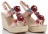 dámské boty na klínku Lady Glory pudrová růžová MK575