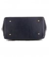Kožené kabelka kufřík Genuine Leather čokoládová 816(1
