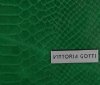 Kožené kabelka shopper bag Vittoria Gotti zelená V2L