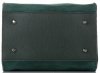 Kožené kabelka kufřík Vittoria Gotti lahvově zelená V8101
