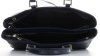 Kožené kabelka kufřík Vittoria Gotti tmavě modrá V3080