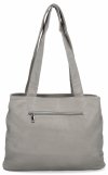 DĂĄmskĂĄ kabelka shopper bag Hernan svÄtle ĹĄedĂĄ 8006