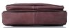 Kožené kabelka listonoška Genuine Leather bordová 5100