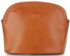 Kožené kabelka listonoška Genuine Leather zrzavá E4098