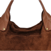 Kožené kabelka univerzální Genuine Leather hnědá 811746