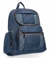 Dámská kabelka batůžek Hernan tmavě modrá 3181