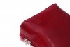 Malá kožená kabelka listonoška Vera Pelle červená