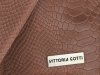 Kožené kabelka shopper bag Vittoria Gotti zemitá V8804