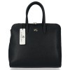Kožené kabelka kufřík Vittoria Gotti černá V2392
