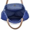 Italská Kabelka Shopper Bag v Módních Vzorech 5887 Kobaltová
