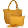 Dámská kabelka shopper bag BEE BAG žlutá 1752L60