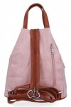 Dámská kabelka batůžek Herisson pudrová růžová 1502H302