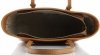 Kožené kabelka klasická Genuine Leather zrzavá 3303