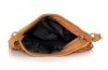 Kožené kabelka listonoška Genuine Leather zrzavá 223