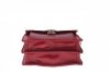 Malá kabelka dokladovka Unisex silná useň červená
