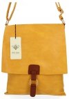 Dámská kabelka listonoška BEE BAG žlutá 1052S34