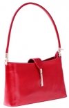 Kožené kabelky klasické a elegantní červená