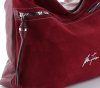 Kožené kabelka univerzální Velina Fabbiano červená VF6148