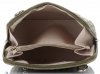 Kožené kabelka listonoška Genuine Leather zelená A7