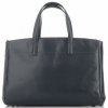 Kožené kabelka kufřík Genuine Leather šedá 3239