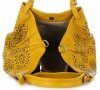 Kožené kabelka shopper bag Vittoria Gotti žlutá V8913
