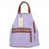 Dámská kabelka batůžek Herisson světle fialová 1502H302