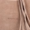 Kožené kabelka univerzální Roberto Ricci špinavá růžová 27