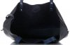 Kožené kabelka shopper bag Vittoria Gotti tmavě modrá V6538