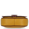 Kožené kabelka univerzální Vittoria Gotti hořčicová V2468