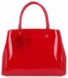Dámská kabelka kufřík Herisson červená 1852A546