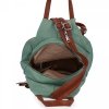 Dámská kabelka batůžek Herisson světle zelená 1502H308