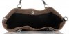 Kožené kabelka shopper bag Vittoria Gotti hnědá V3081