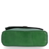 Kožené kabelka listonoška Vittoria Gotti zelená V2000