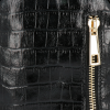 Kožené kabelka listonoška Vittoria Gotti černá V6208